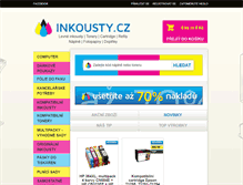 Tablet Screenshot of inkousty.cz